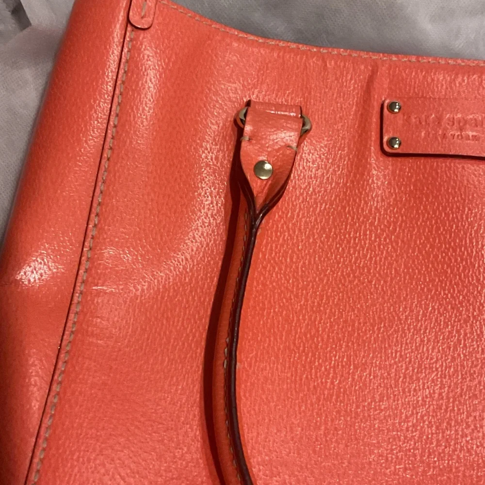 Kate Spade Vibrant Coral Tote